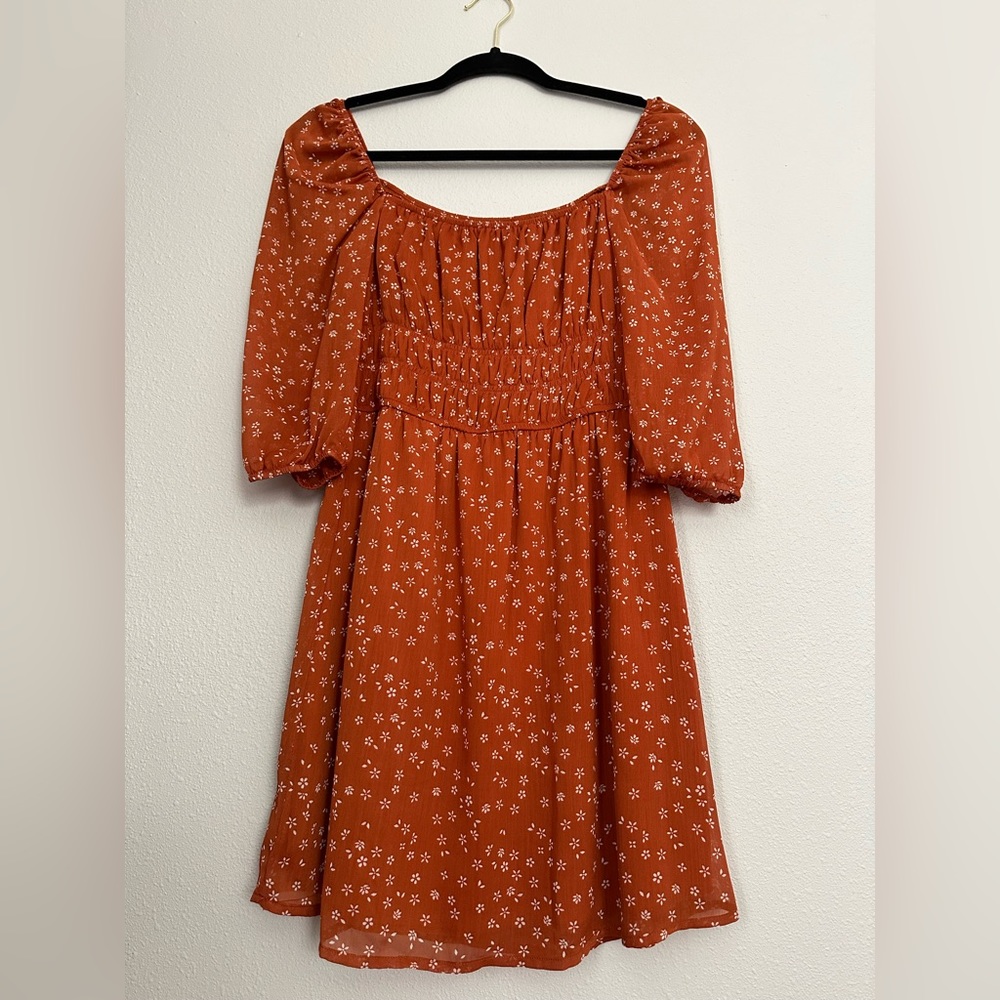 BABY DOLL MINI DRESS